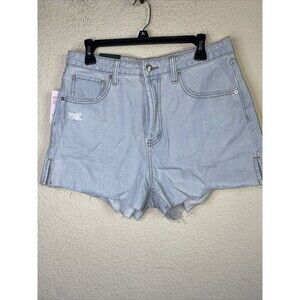 Wild Fable Women Super High Rise Jean Cutoff  Button Fly Sz 10 Denim Shorts